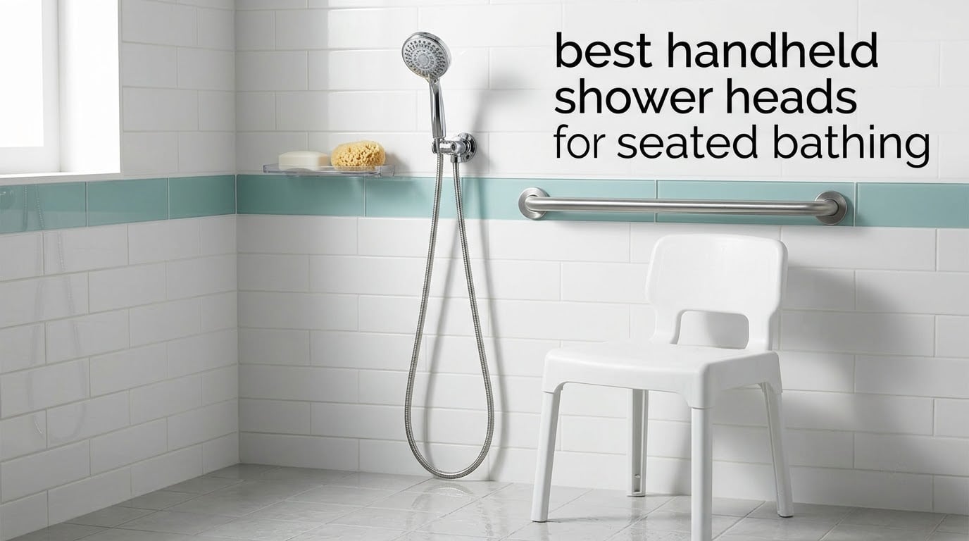 best handheld shower heads for seated bathing