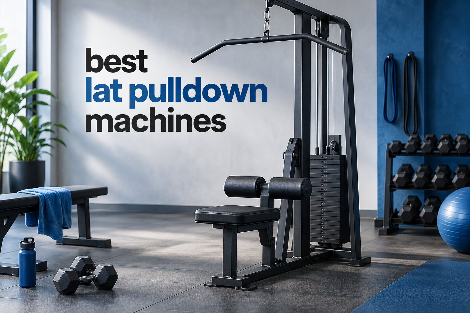 best lat pulldown machines