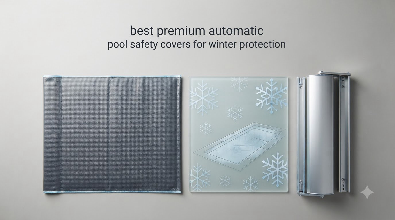 best premium automatic pool safety covers for winter protection