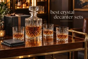 best crystal decanter sets