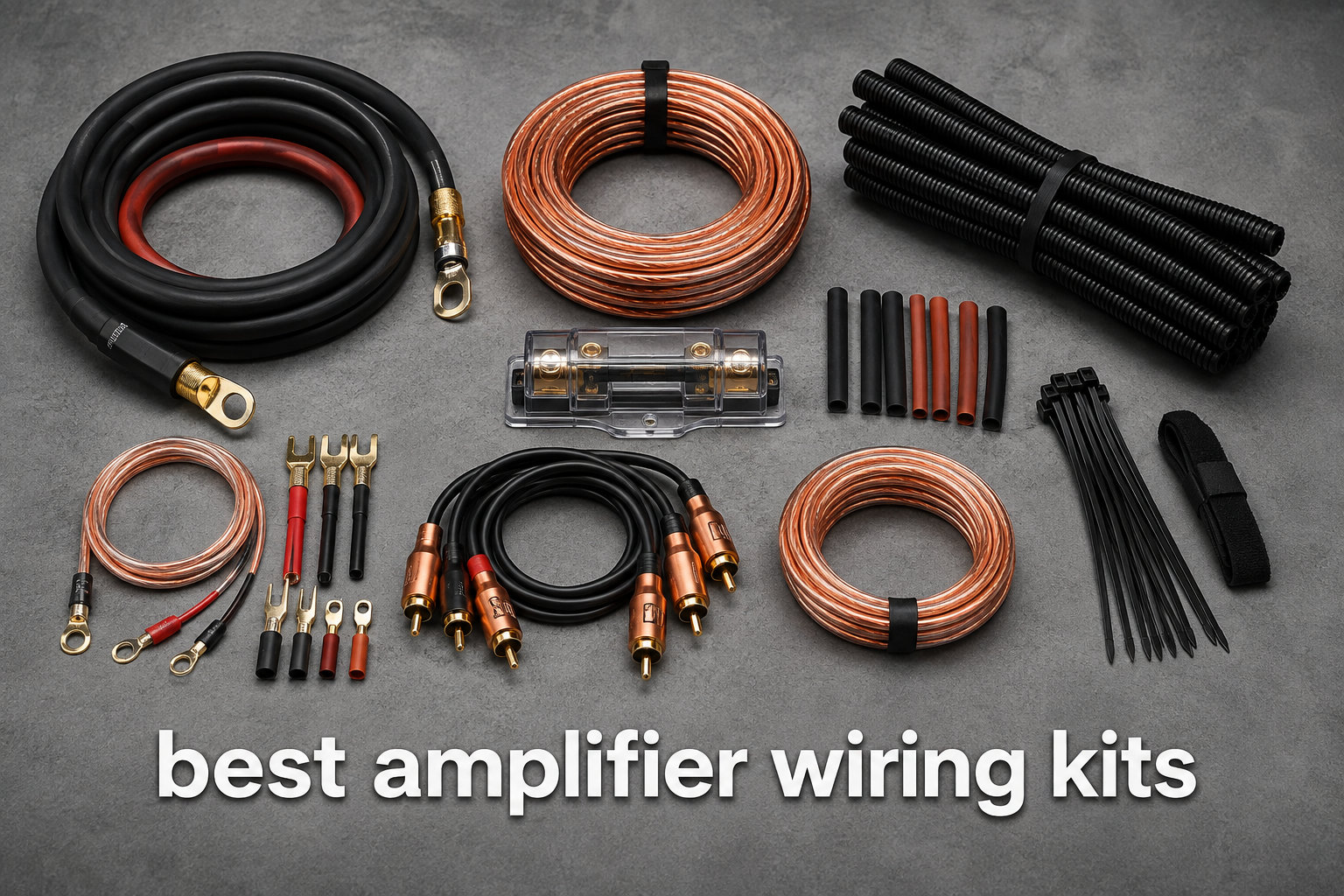 best amplifier wiring kits