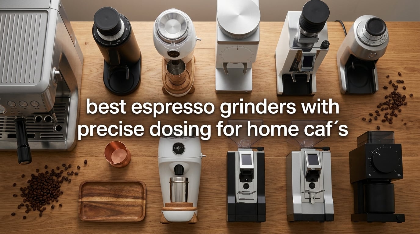 best espresso grinders with precise dosing for home caf s