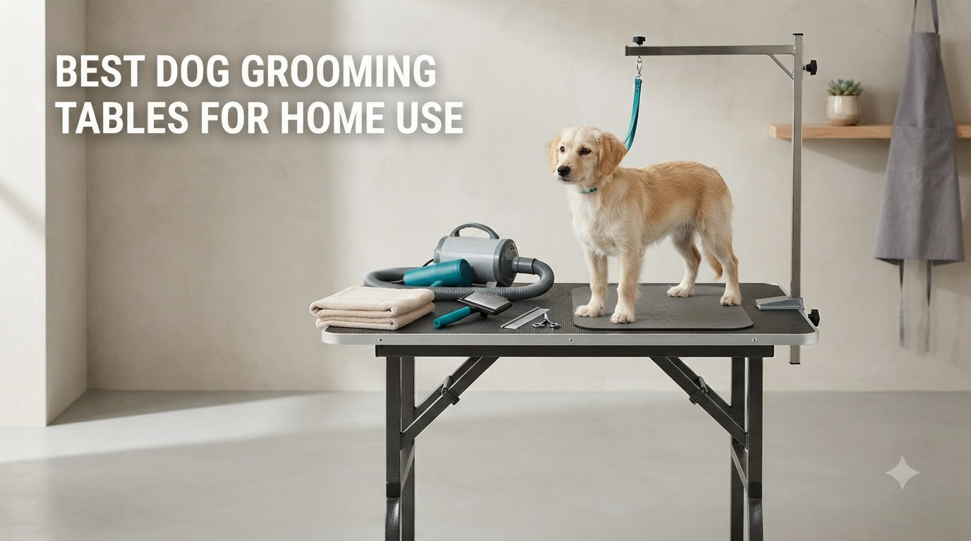 best dog grooming tables for home use