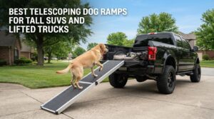 best telescoping dog ramps for tall suvs and lifted trucks