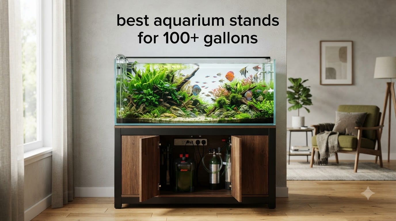 best aquarium stands for 100+ gallons