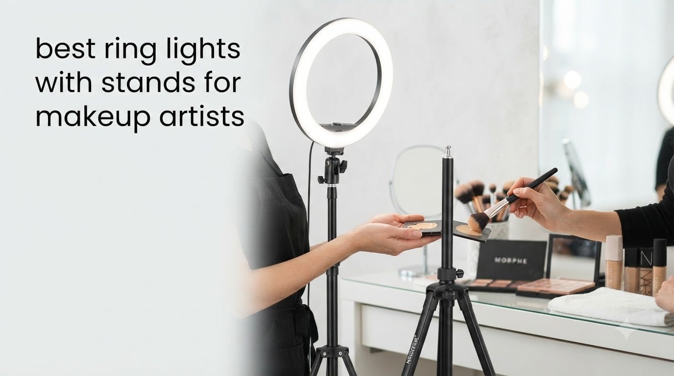 best ring lights with stands for makeup artists