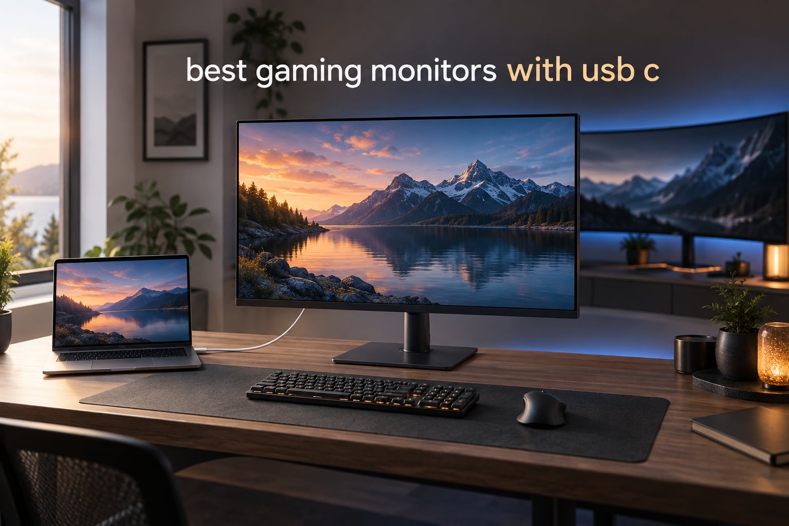 best gaming monitors with usb c