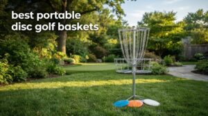 best portable disc golf baskets