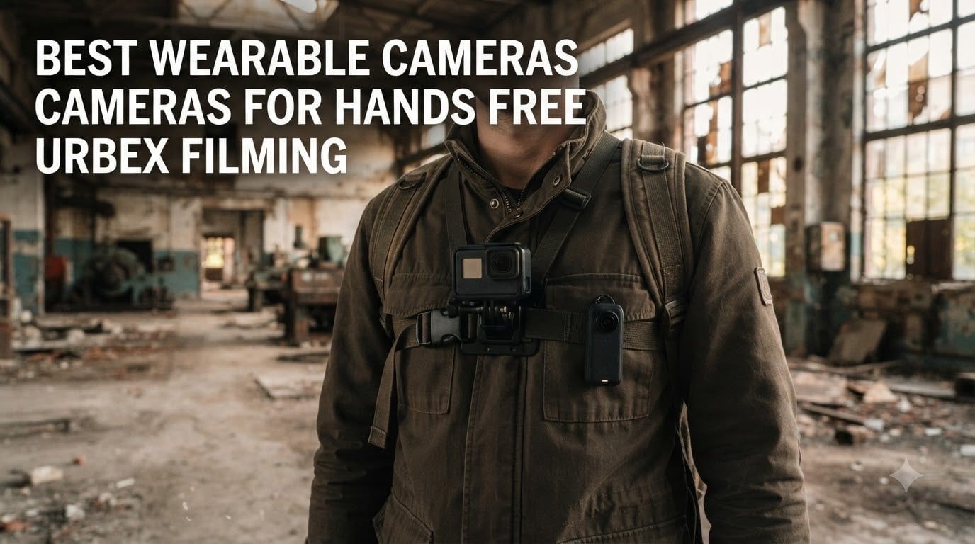 best wearable cameras for hands free urbex filming