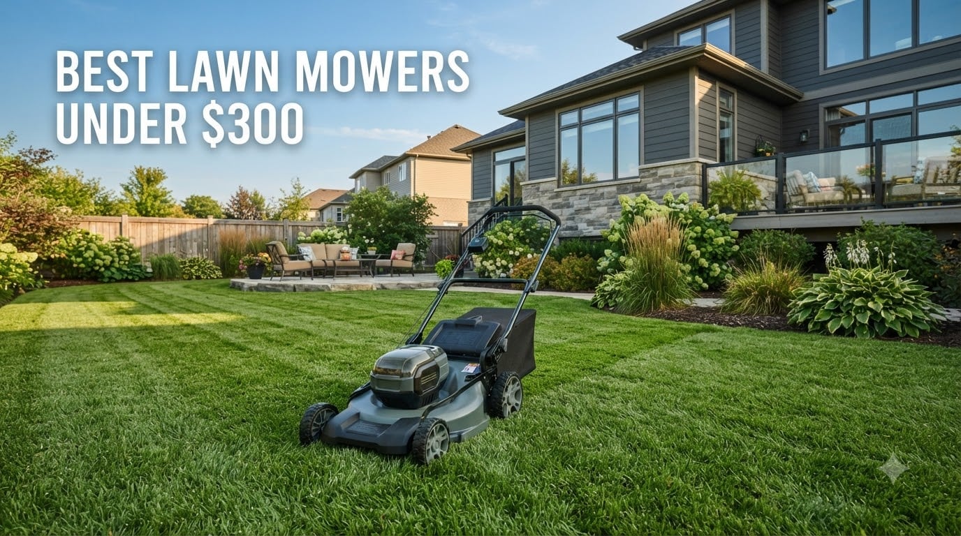 best lawn mowers under $300
