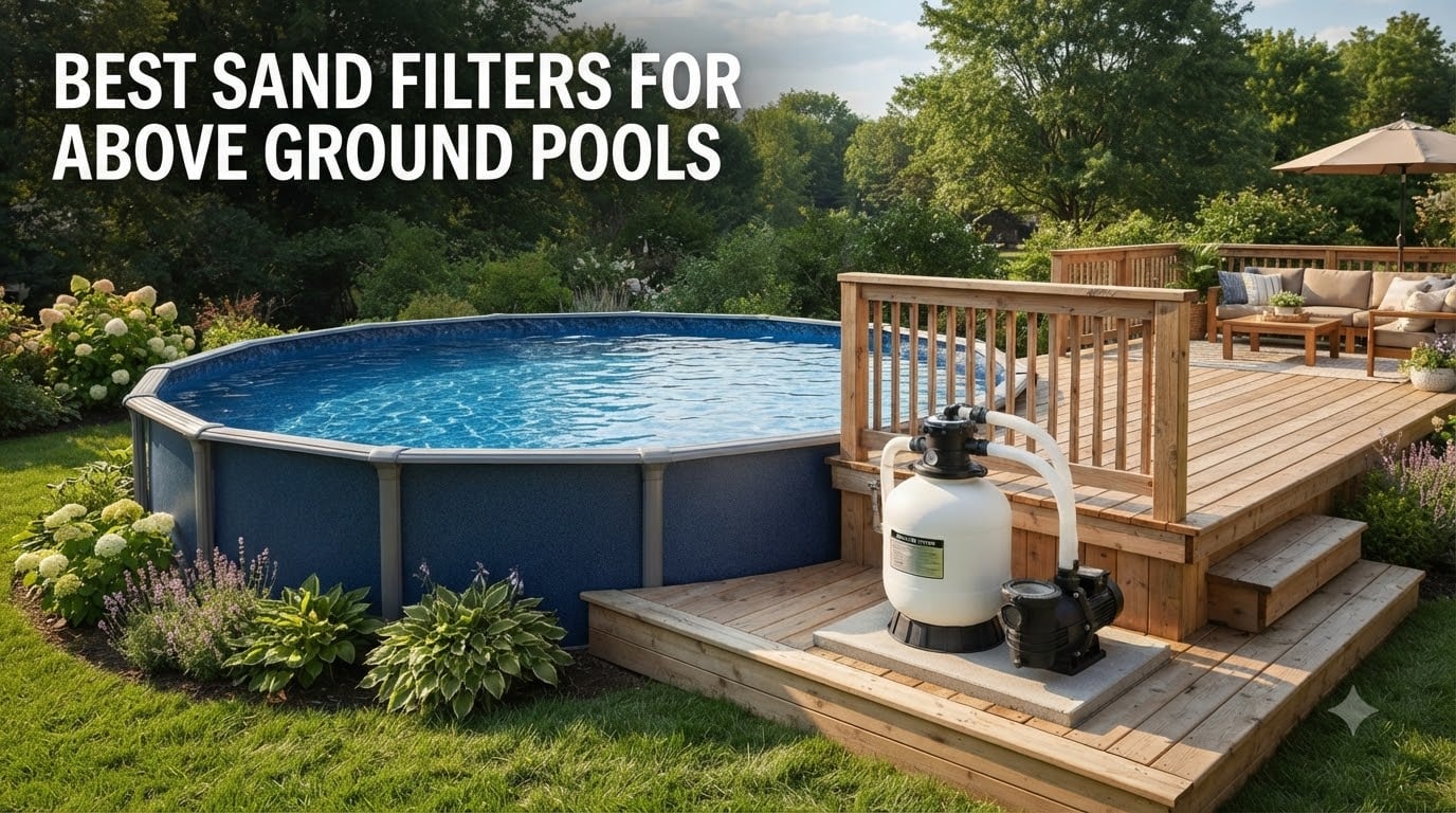 best sand filters for above ground pools