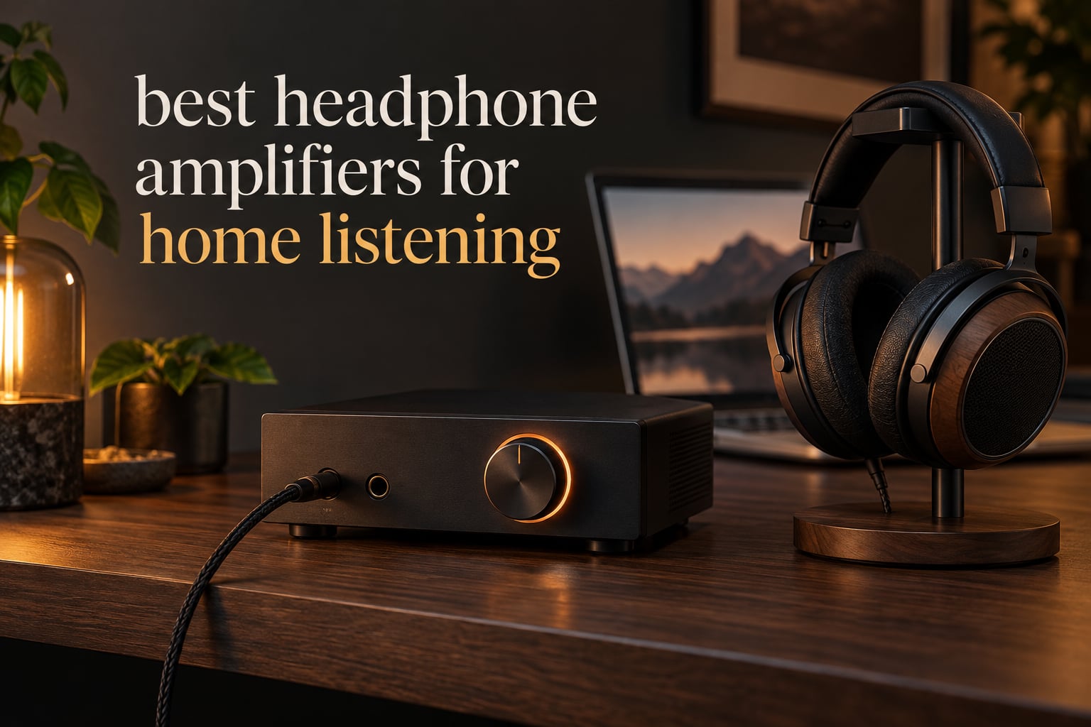 best headphone amplifiers for home listening