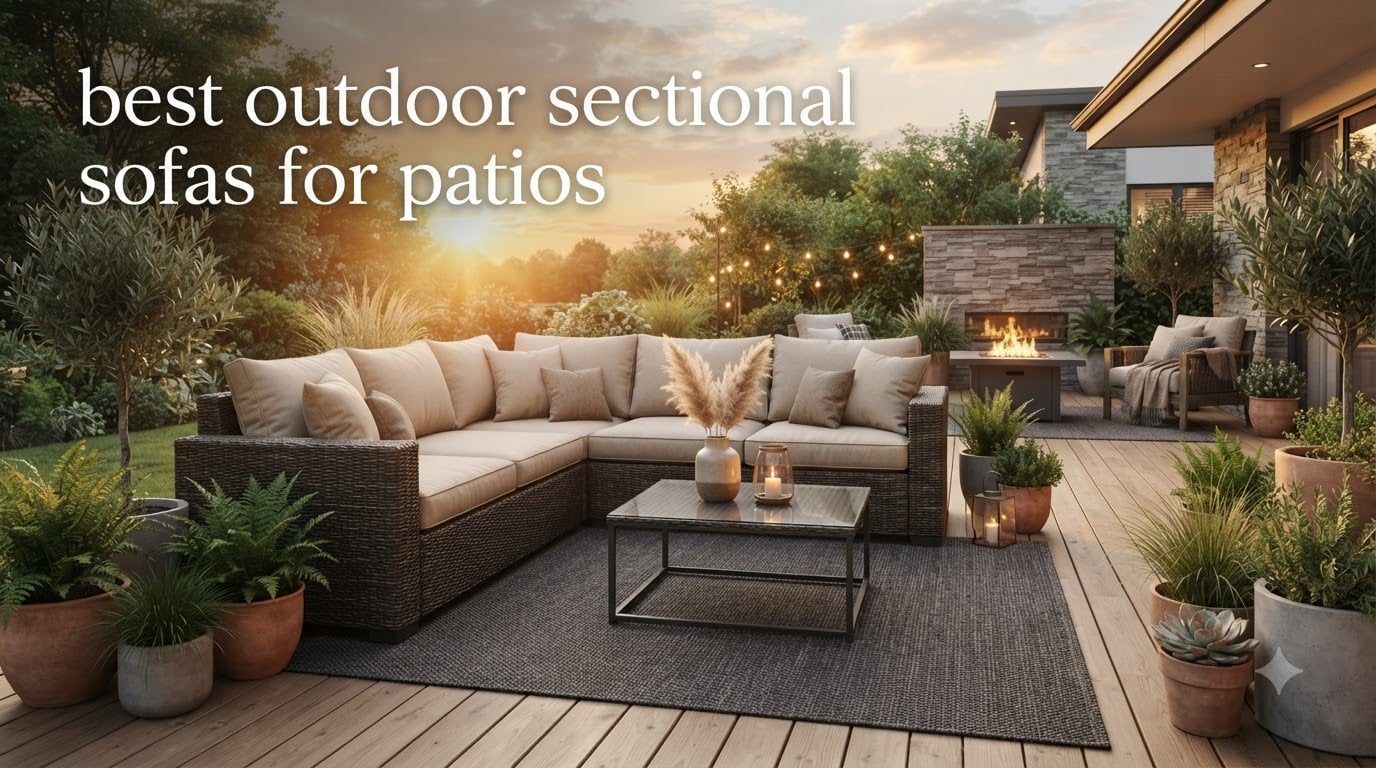 best outdoor sectional sofas for patios