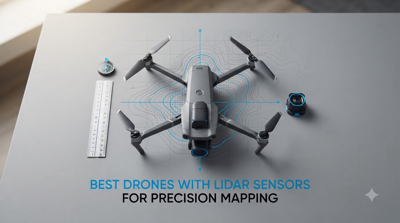 best drones with lidar sensors for precision mapping