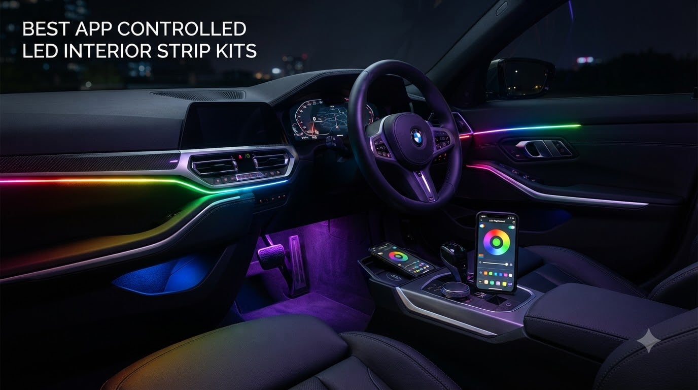 best app controlled led interior strip kits