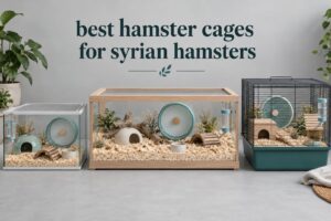 best hamster cages for syrian hamsters