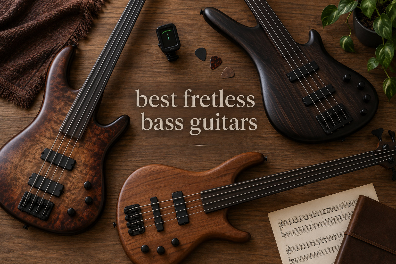 best fretless bass guitars