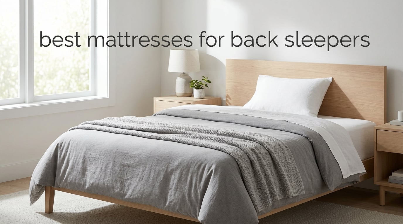 best mattresses for back sleepers