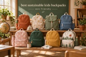 best sustainable kids backpacks eco friendly
