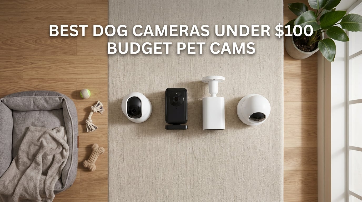 best dog cameras under $100 budget pet cams