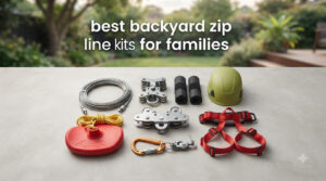 best backyard zip line kits for families