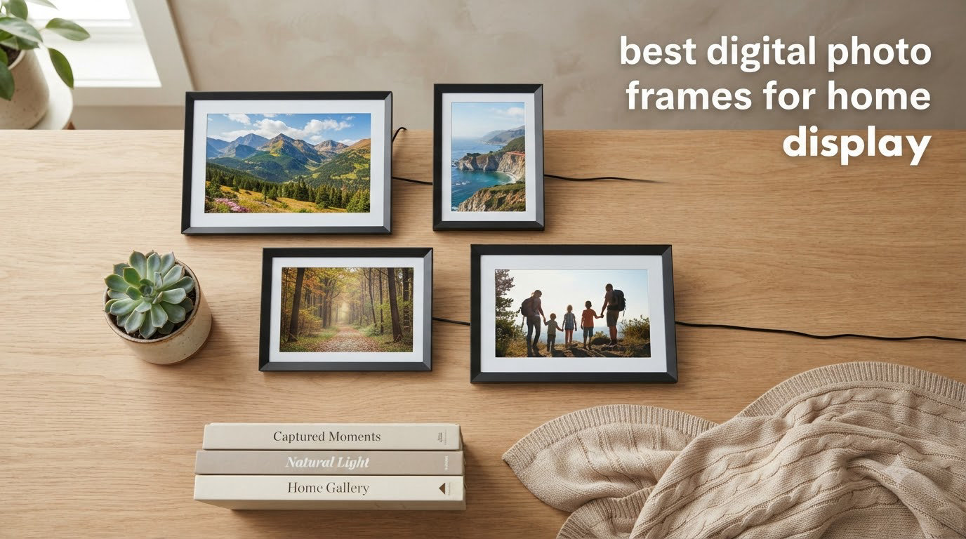 best digital photo frames for home display