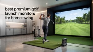 best premium golf launch monitors for home swing