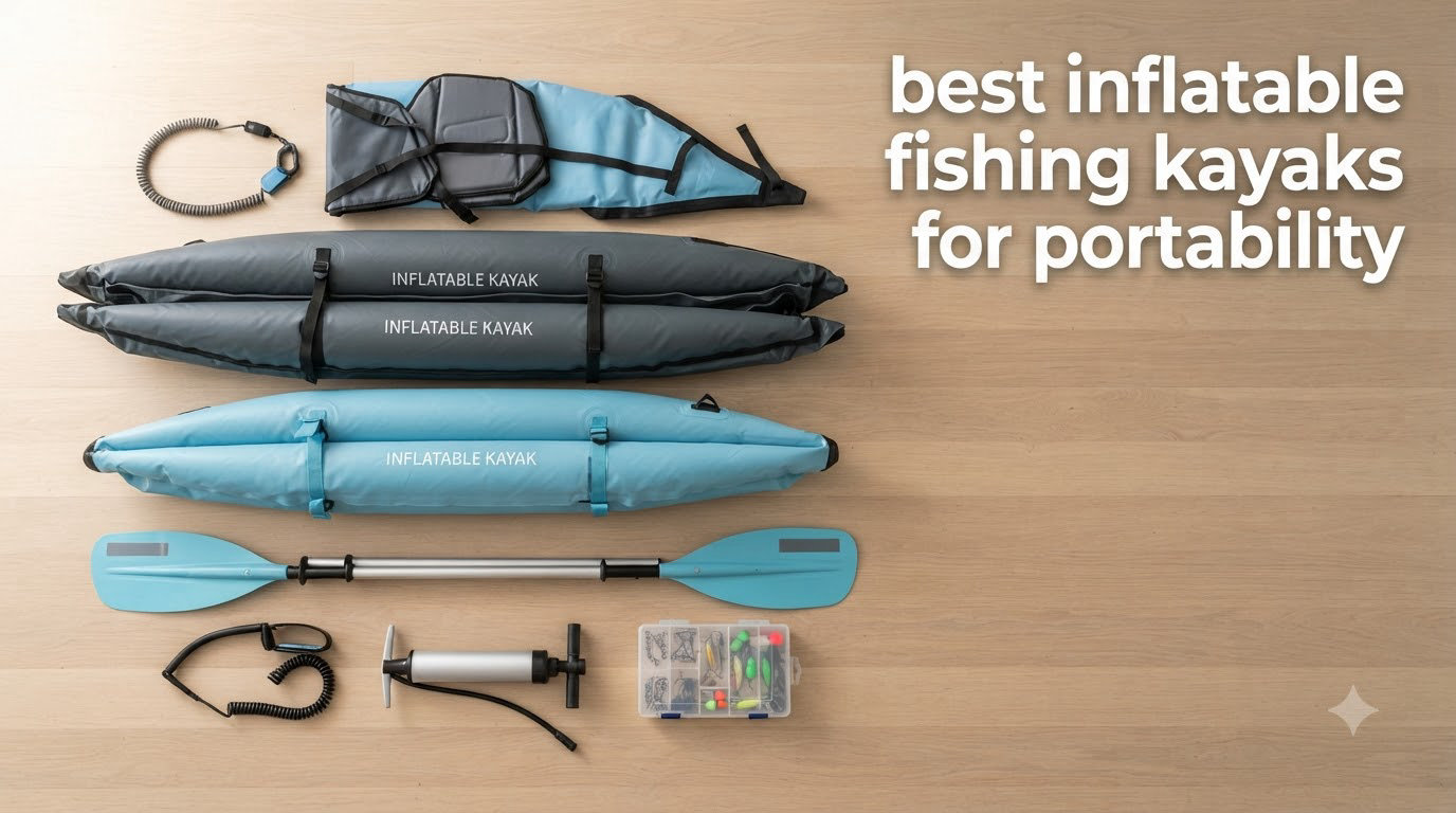 best inflatable fishing kayaks for portability