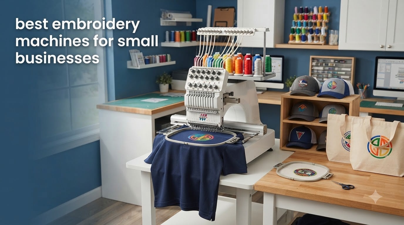 best embroidery machines for small businesses