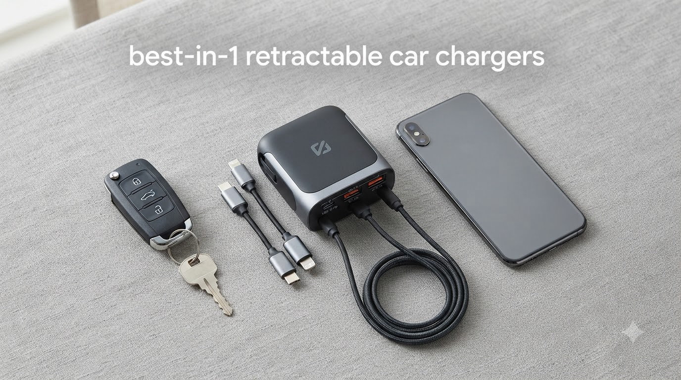 best 4-in-1 retractable car chargers
