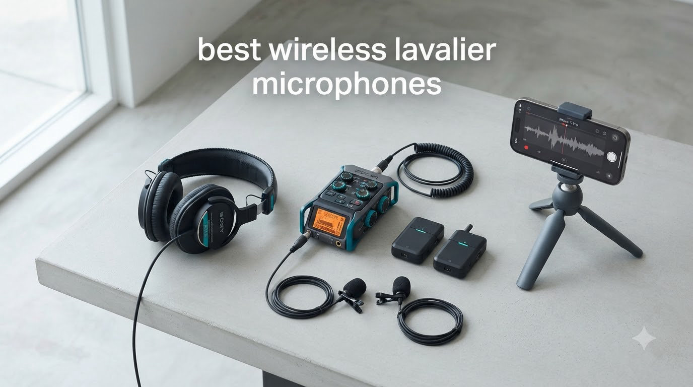 best wireless lavalier microphones
