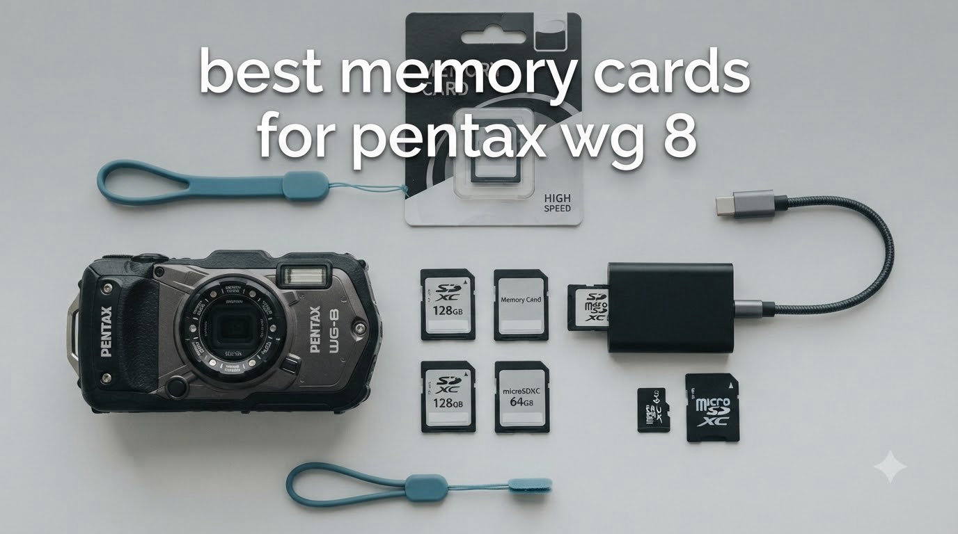 best memory cards for pentax wg 8