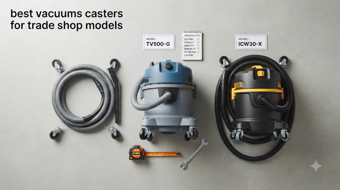 best vacuums casters for trade shop models