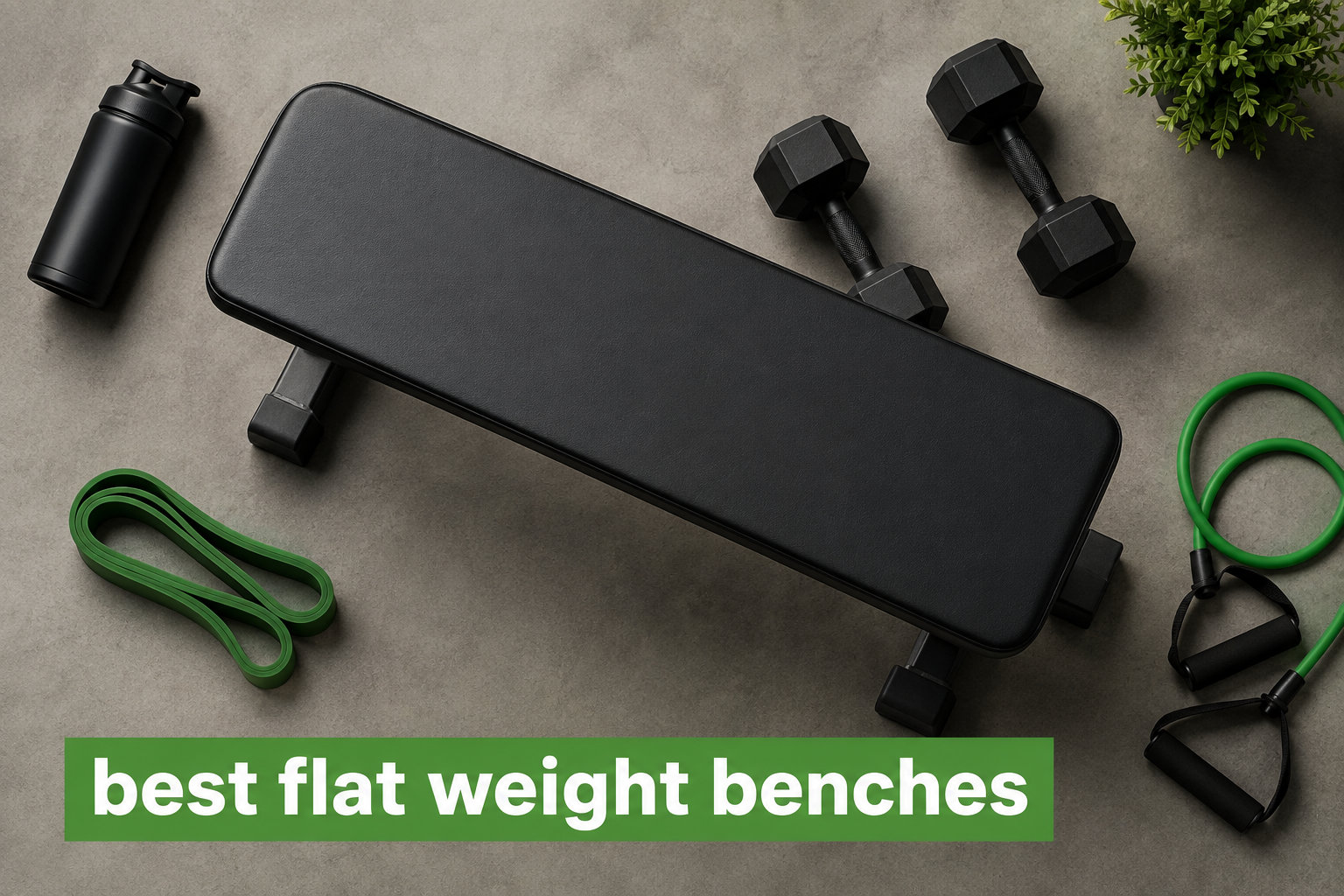 best flat weight benches
