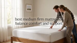 best medium firm mattresses balance comfort and support