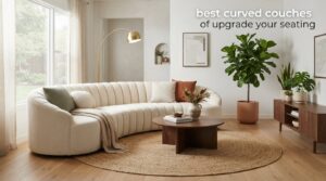 best curved couches of upgrade your seating