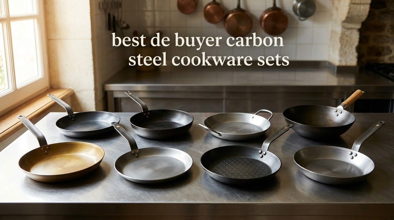 best de buyer carbon steel cookware sets