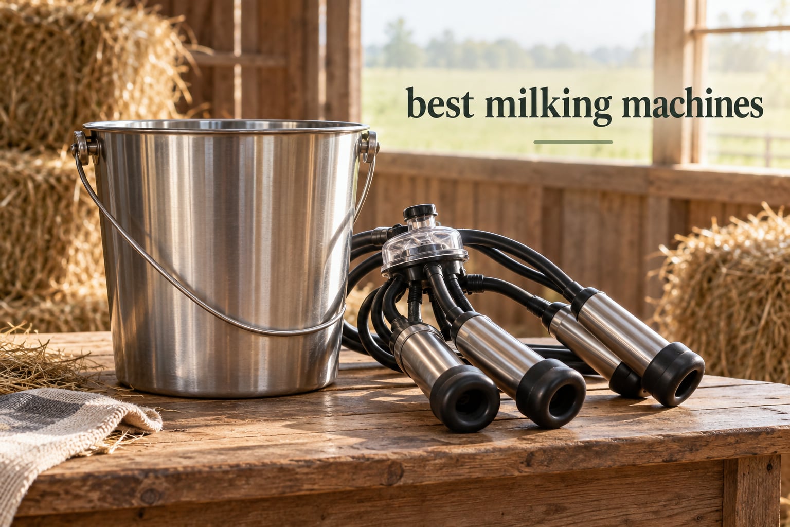 best milking machines