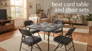 best card table and chair sets