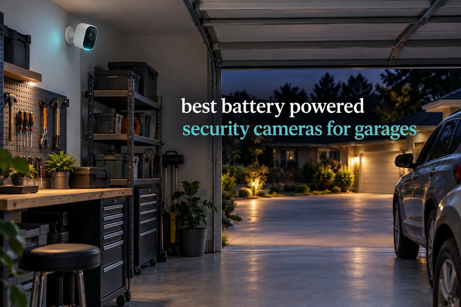 best battery powered security cameras for garages