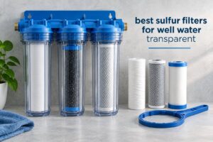 best sulfur filters for well water transparent