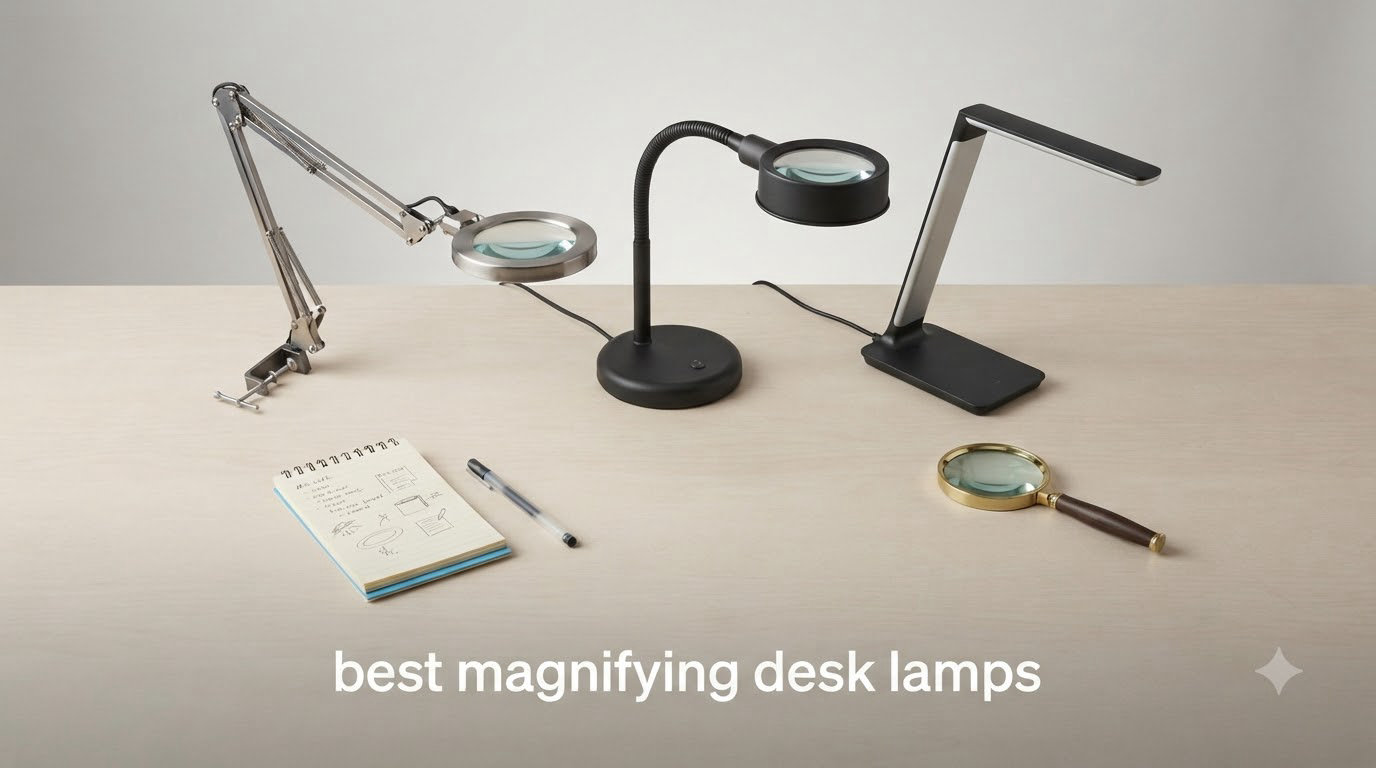 best magnifying desk lamps