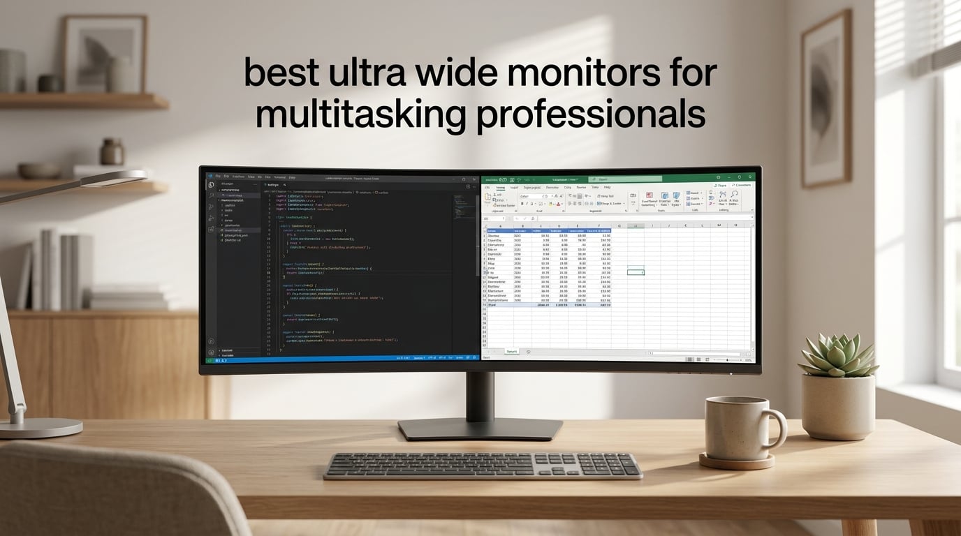 best ultra wide monitors for multitasking professionals