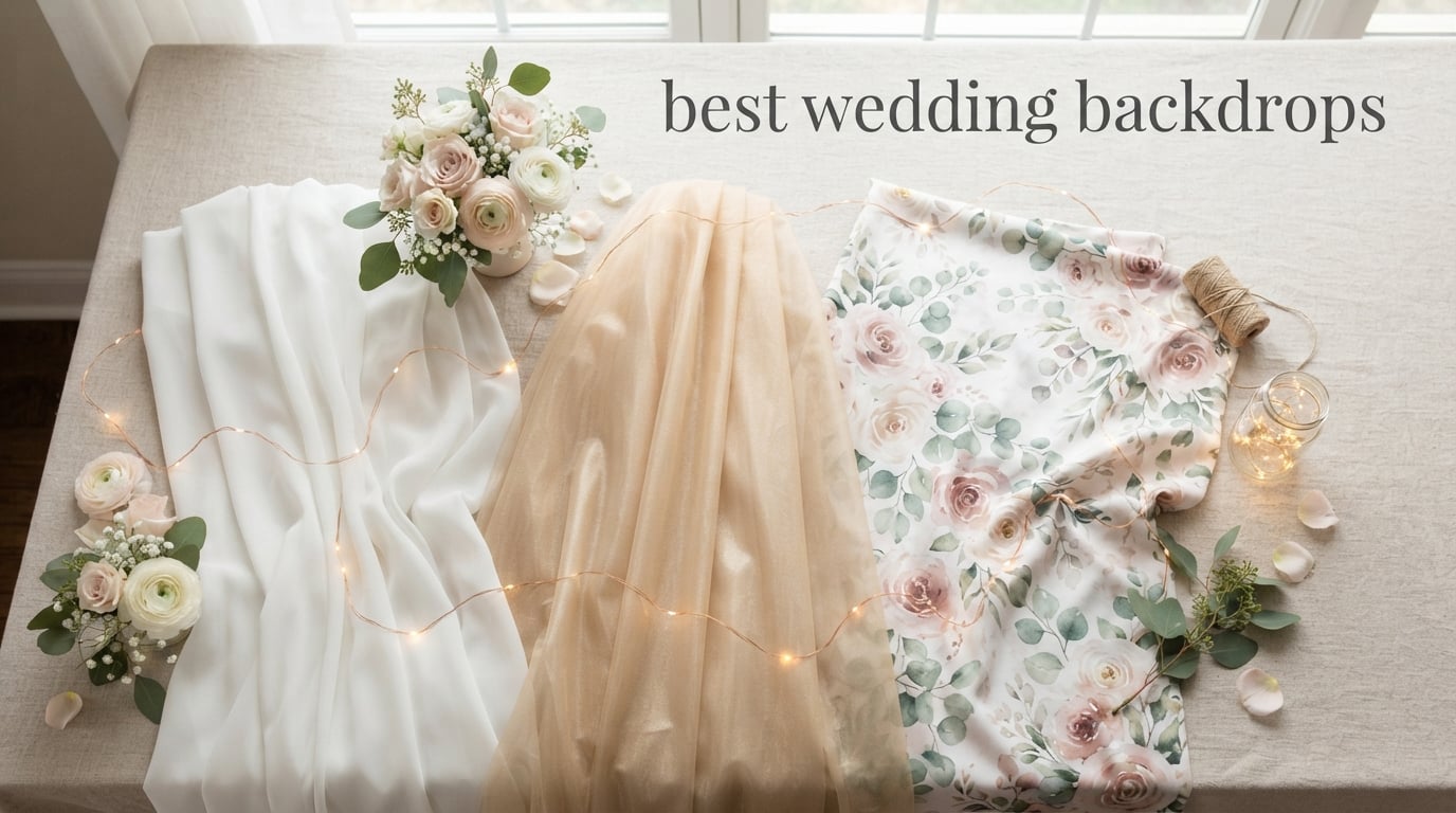 best wedding backdrops