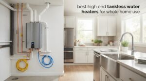 best high end tankless water heaters for whole home use