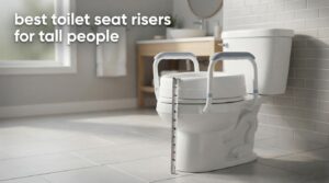 best toilet seat risers for tall people