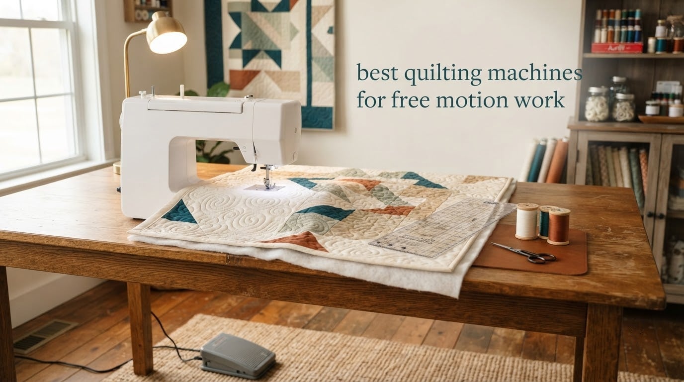 best quilting machines for free motion work