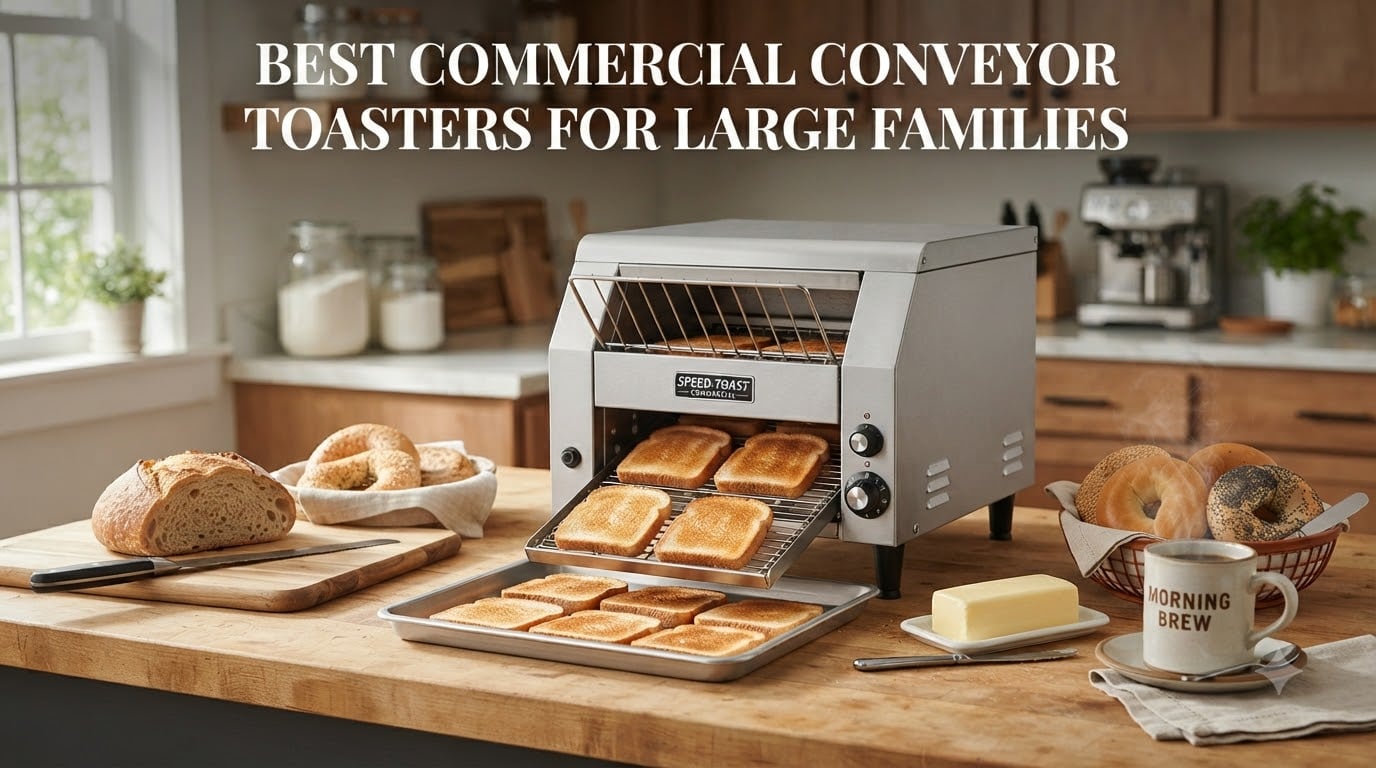 best commercial conveyor toasters for large families