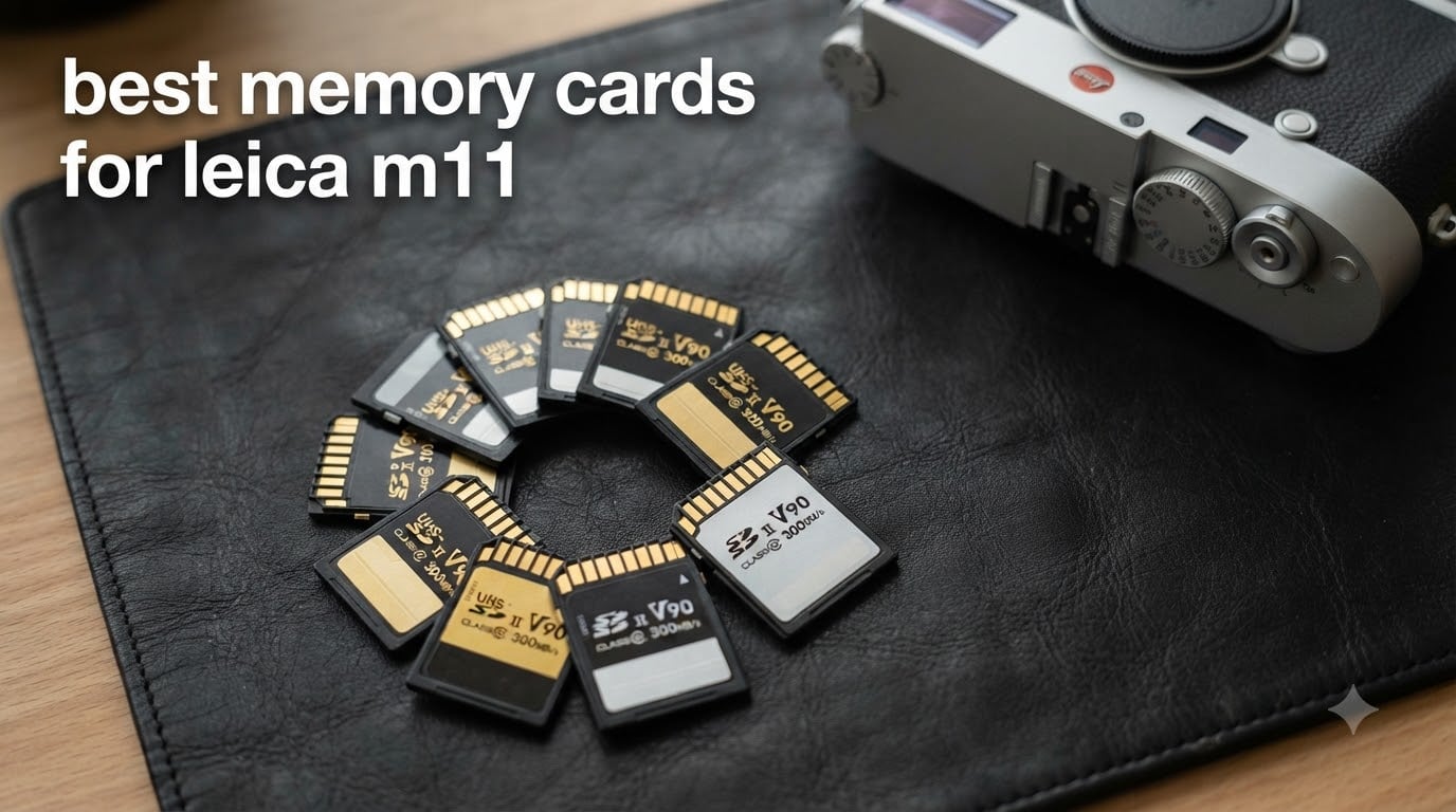 best memory cards for leica m11
