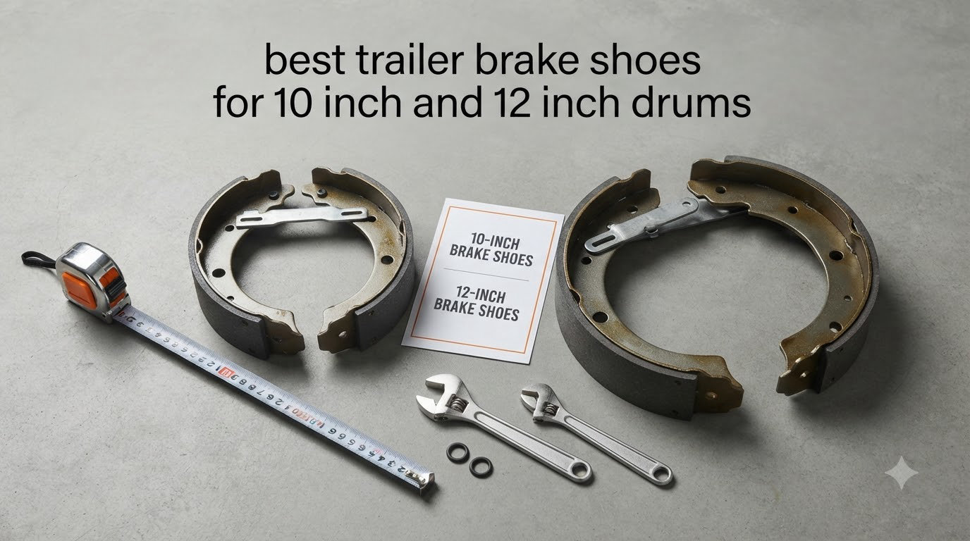 best trailer brake shoes for 10 inch and 12 inch drums